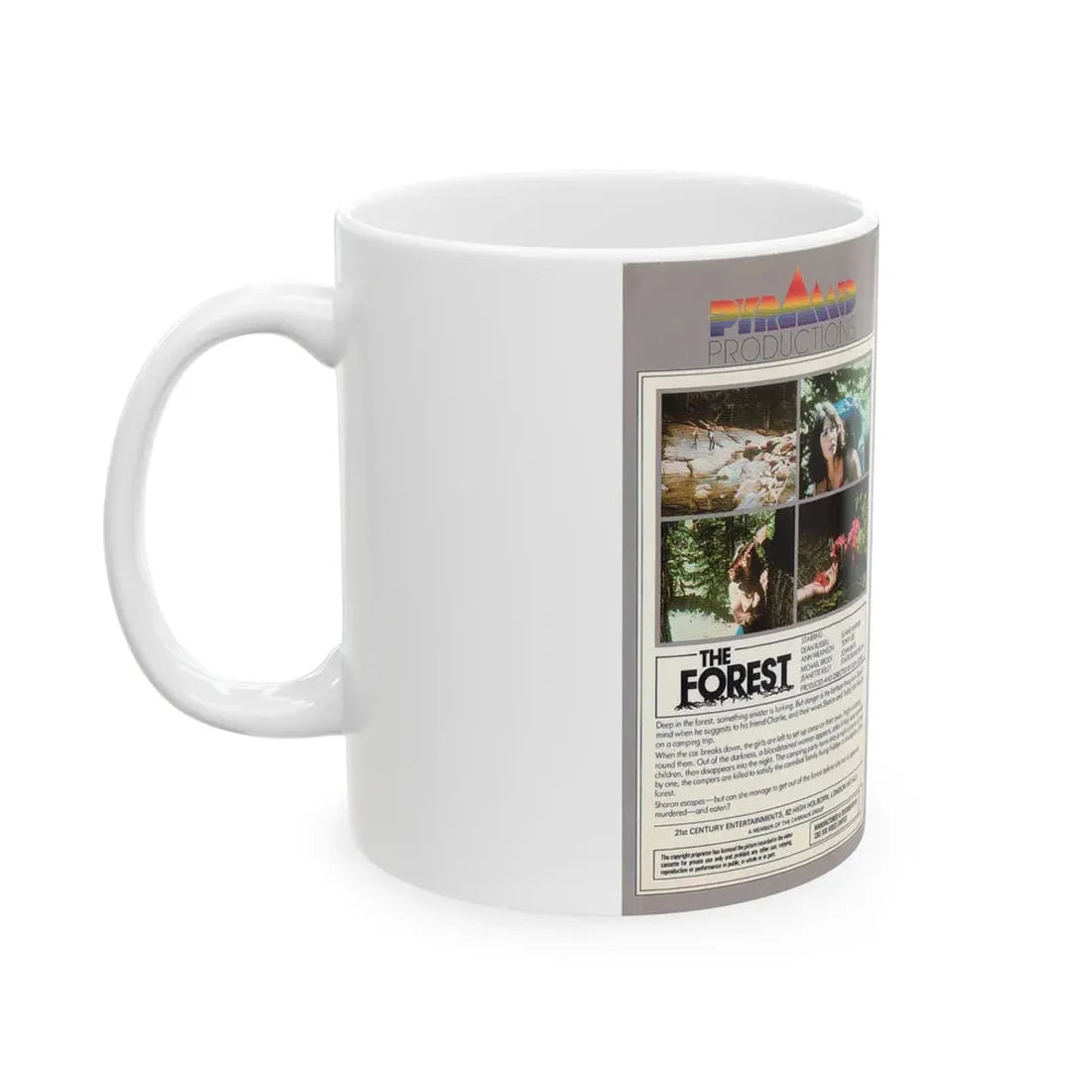THE FOREST (VHS COVER) - White Coffee Mug - Go Mug Yourself