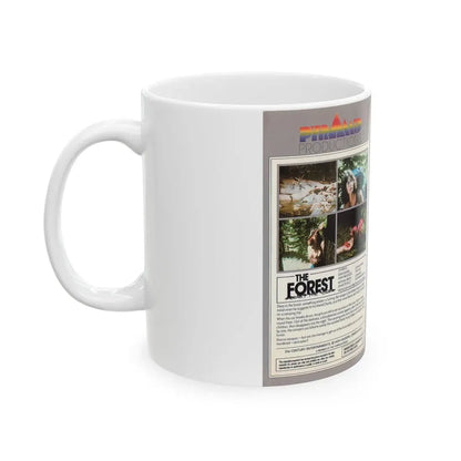 THE FOREST (VHS COVER) - White Coffee Mug - Go Mug Yourself