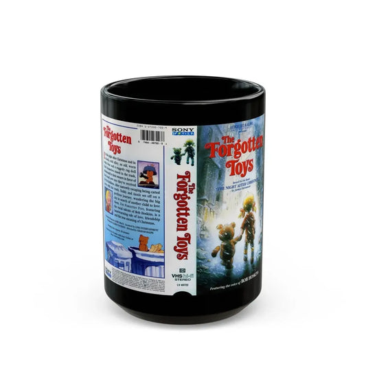 THE FORGOTTEN TOYS (VHS COVER) - Black Coffee Mug 11oz - Go Mug Yourself