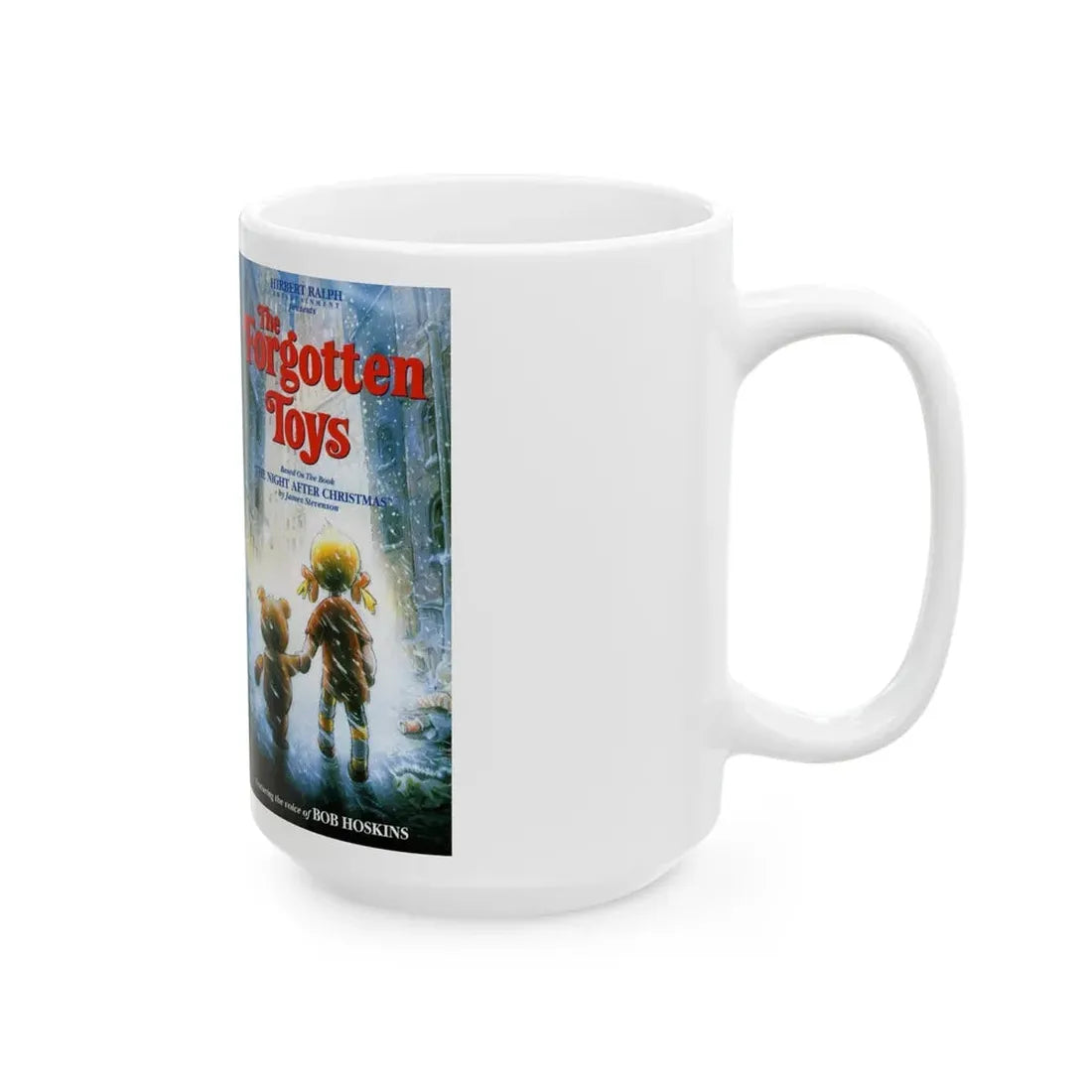 THE FORGOTTEN TOYS (VHS COVER) - White Coffee Mug - Go Mug Yourself