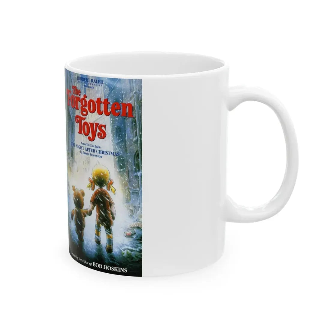 THE FORGOTTEN TOYS (VHS COVER) - White Coffee Mug - Go Mug Yourself