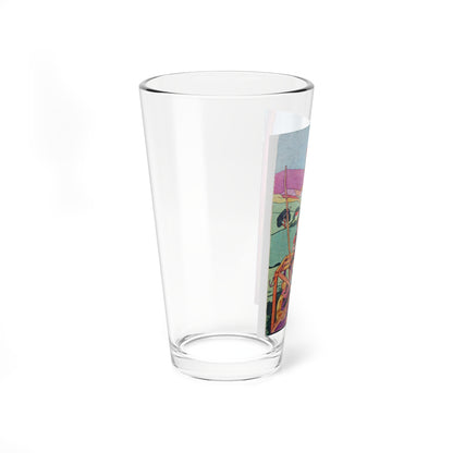 The Four-Leaved Clover and other stories (2) (Magazine Illustration) Pint Glass 16oz-Go Mug Yourself