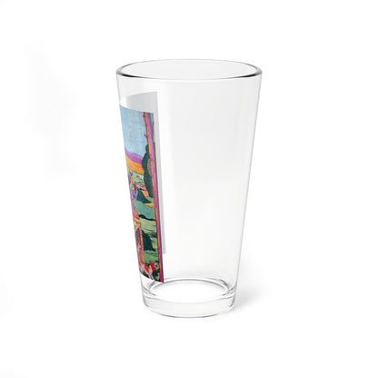 The Four-Leaved Clover and other stories (2) (Magazine Illustration) Pint Glass 16oz-Go Mug Yourself