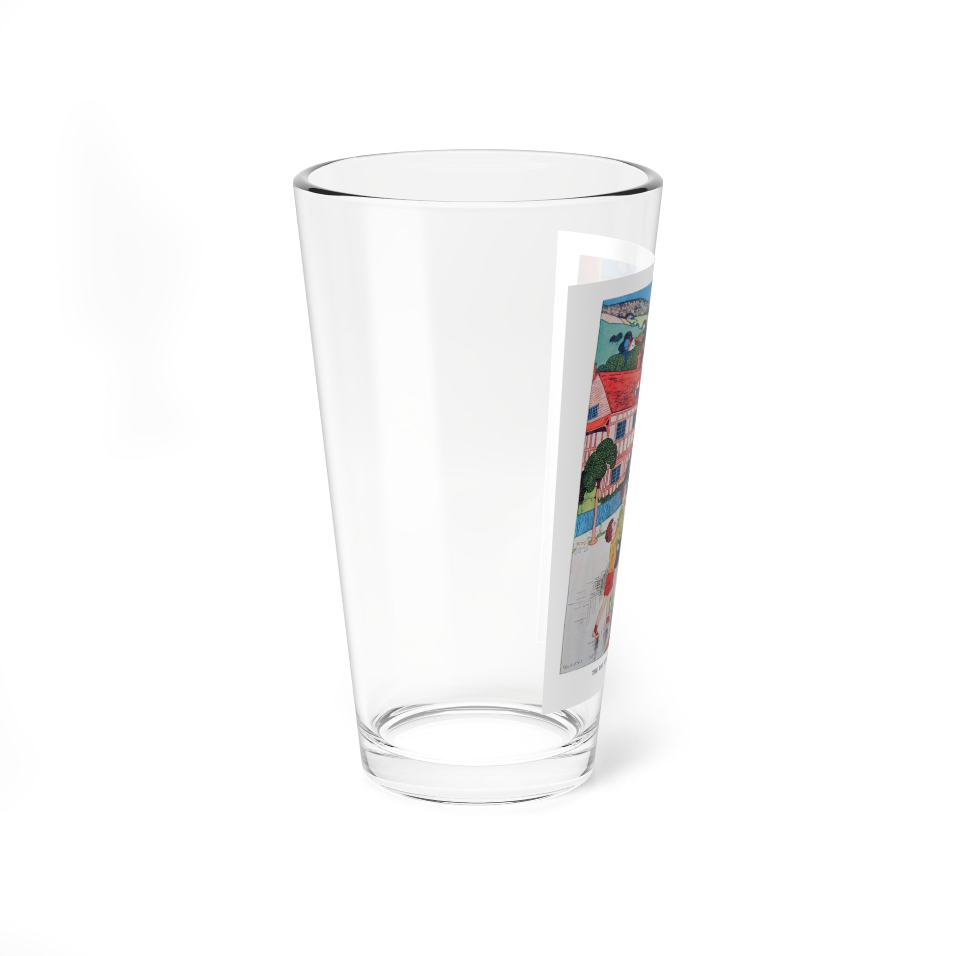 The Four-Leaved Clover and other stories (3) (Magazine Illustration) Pint Glass 16oz-Go Mug Yourself