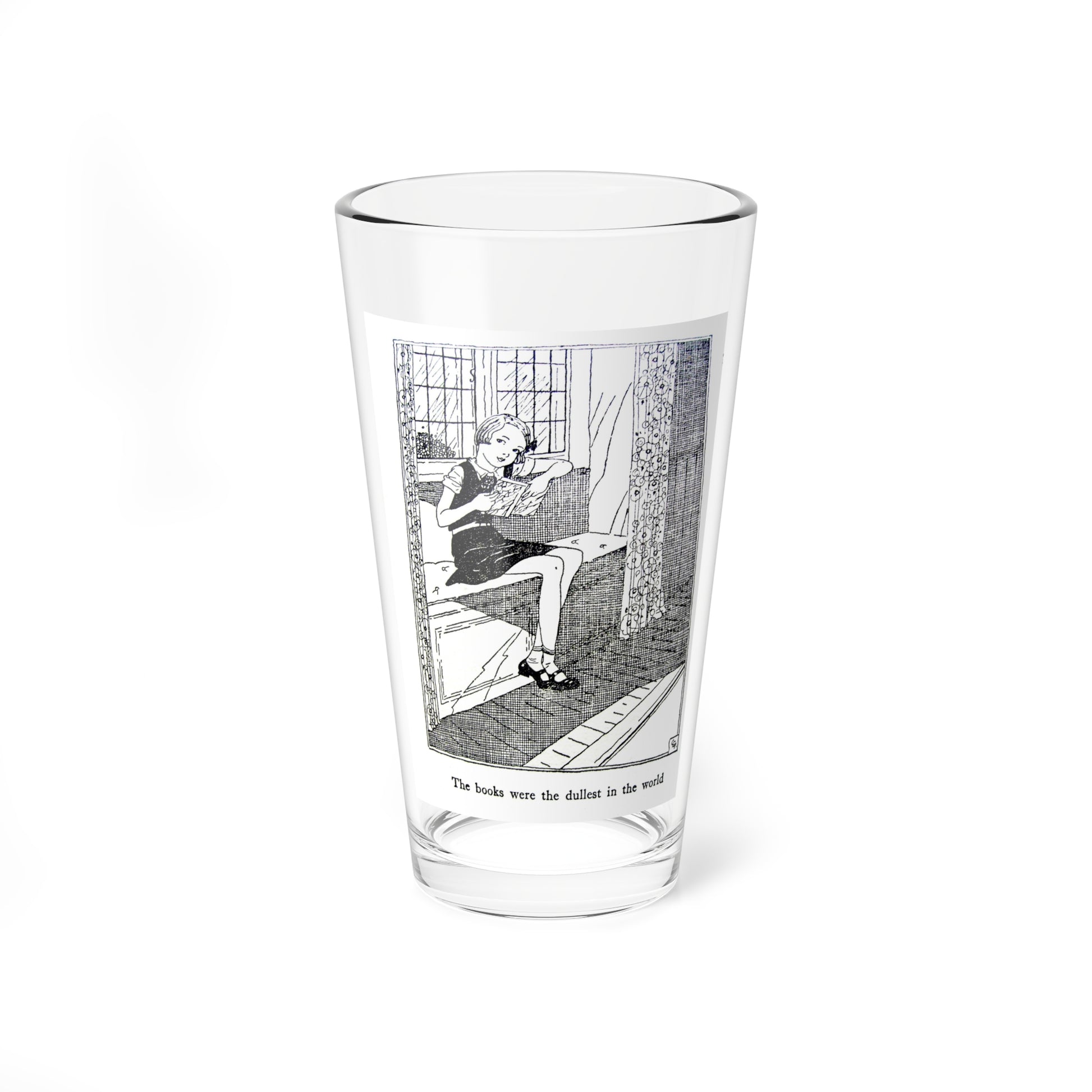 The Four-Leaved Clover and other stories (4) (Magazine Illustration) Pint Glass 16oz-16oz-Go Mug Yourself