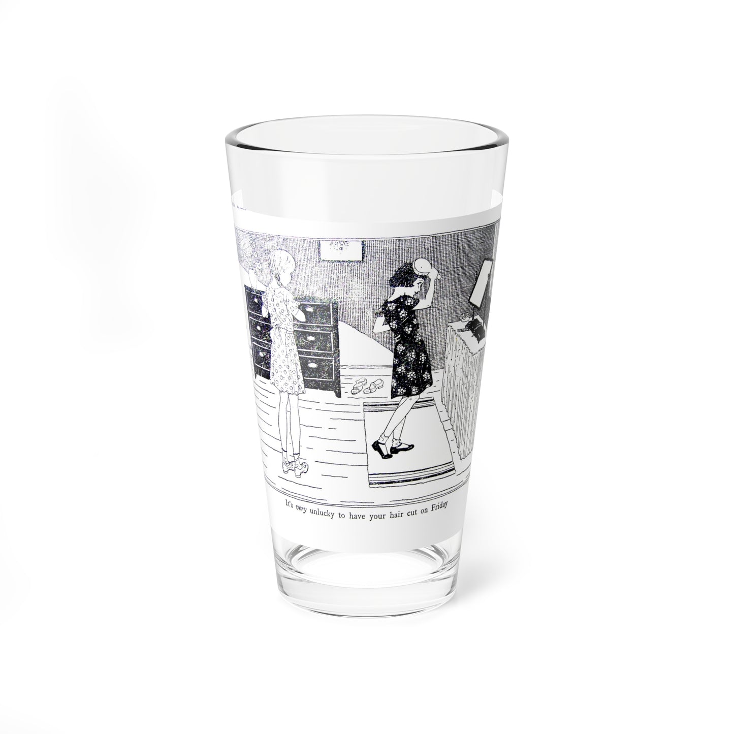 The Four-Leaved Clover and other stories (5) (Magazine Illustration) Pint Glass 16oz-16oz-Go Mug Yourself