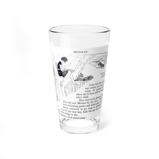 The Four-Leaved Clover and other stories (6) (Magazine Illustration) Pint Glass 16oz 16oz - Go Mug Yourself