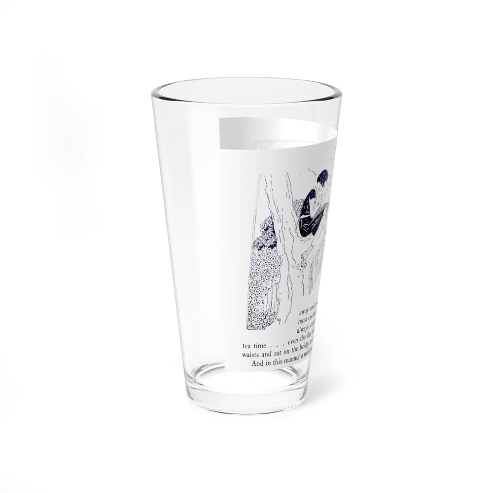 The Four-Leaved Clover and other stories (6) (Magazine Illustration) Pint Glass 16oz - Go Mug Yourself