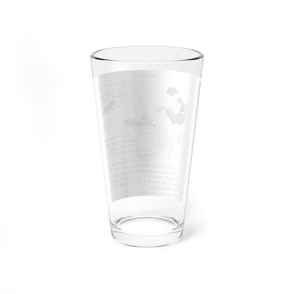 The Four-Leaved Clover and other stories (6) (Magazine Illustration) Pint Glass 16oz-Go Mug Yourself