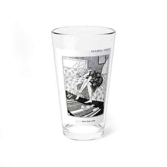 The Four-Leaved Clover and other stories (7) (Magazine Illustration) Pint Glass 16oz 16oz - Go Mug Yourself