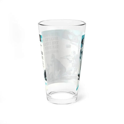 The Four Who Escaped From The Infamous Tan Toey Barracks, Male, January 1961 (Magazine Illustration) Pint Glass 16oz - Go Mug Yourself