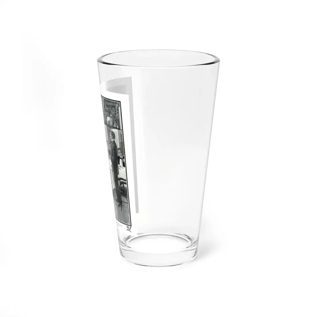 The Fourteenth Man, Ladies Home Journal, December 1900 (Magazine Illustration) Pint Glass 16oz - Go Mug Yourself