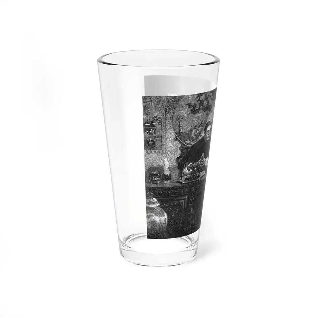 The Fourth Bride, Liberty magazine, December 19, 1936 (Magazine Illustration) Pint Glass 16oz - Go Mug Yourself