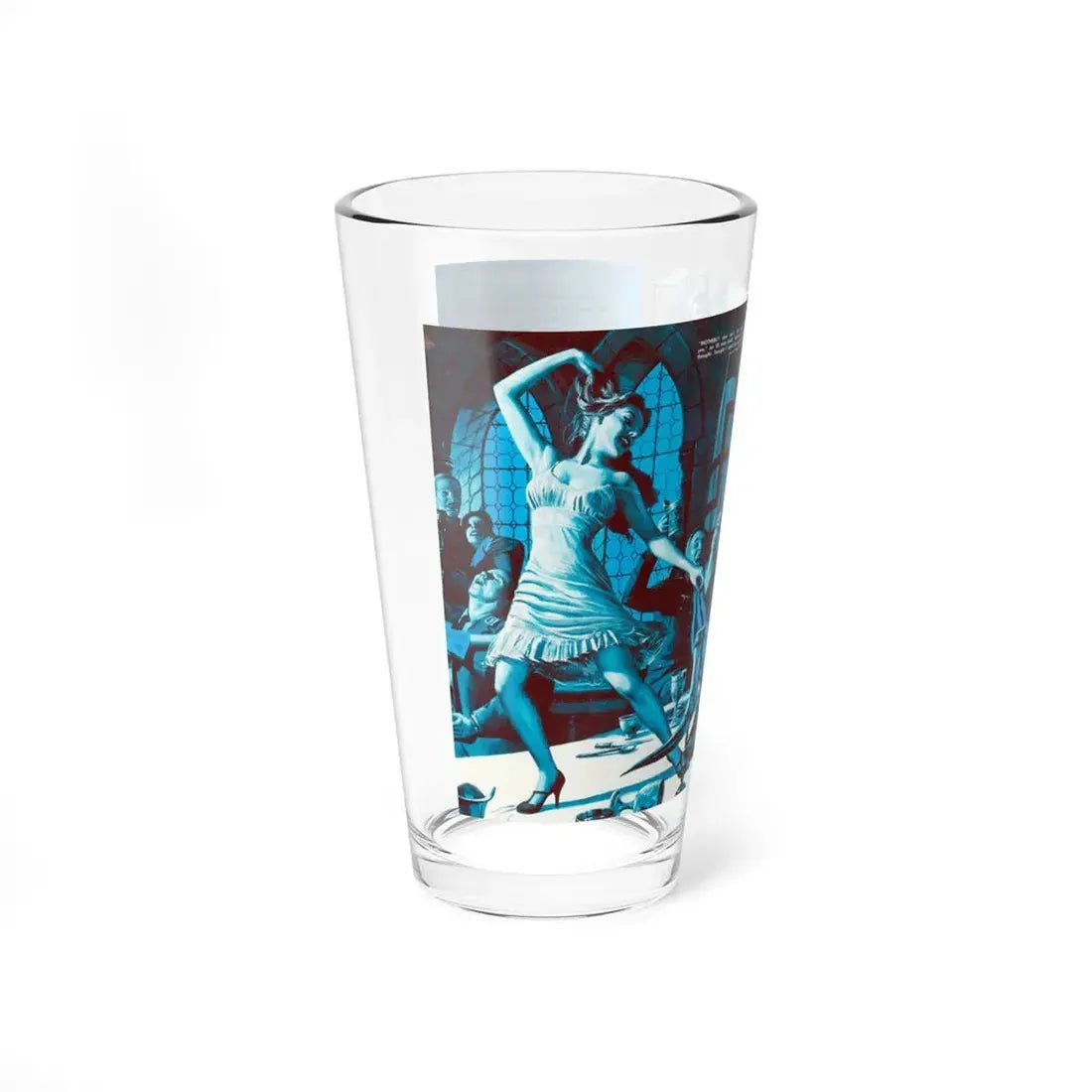 The Frauleins of Relaxation House, Male magazine, July 1959 (Magazine Illustration) Pint Glass 16oz - Go Mug Yourself