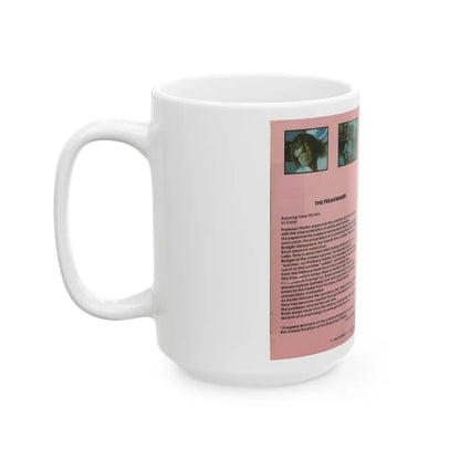 THE FREAKMAKER (VHS COVER) - White Coffee Mug - Go Mug Yourself