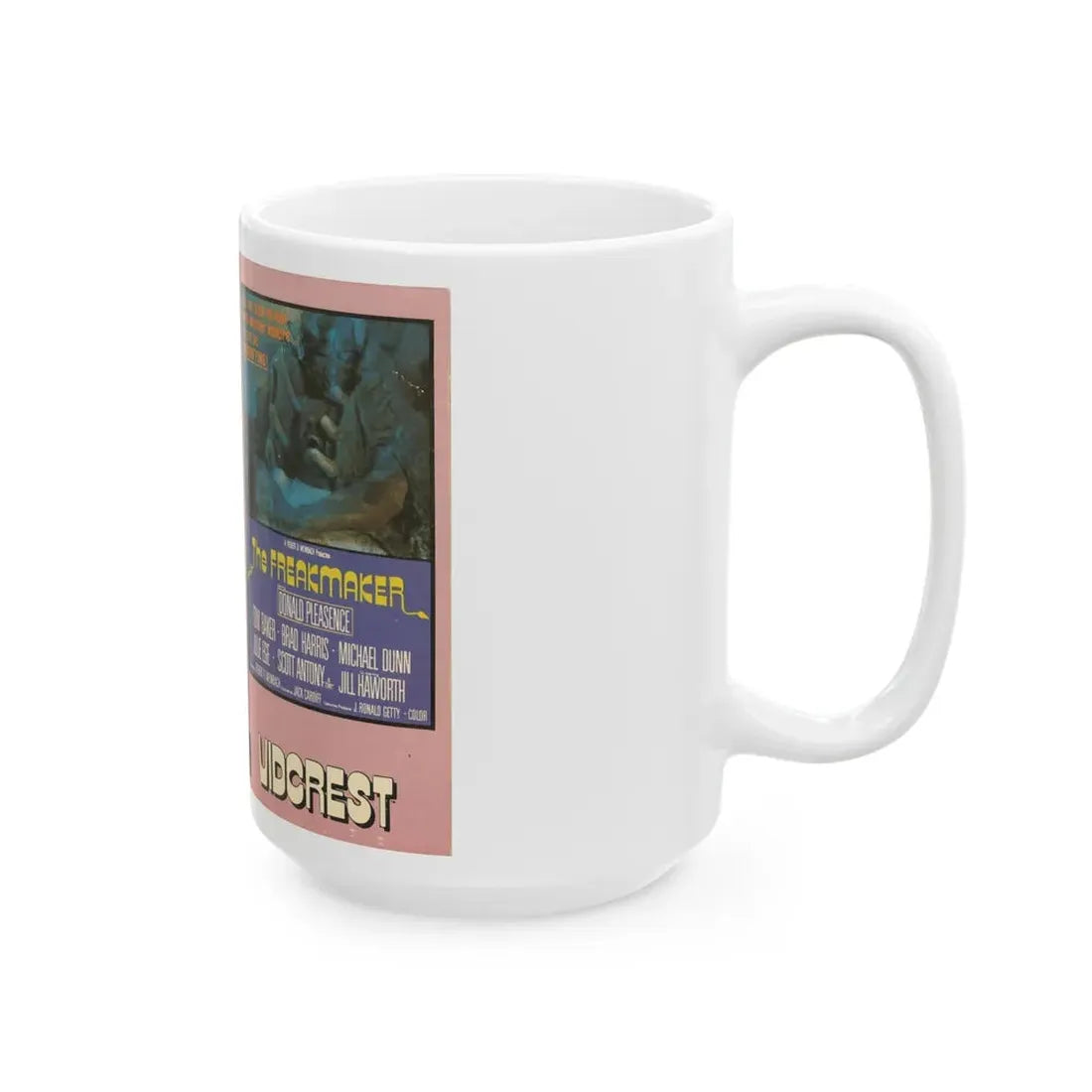 THE FREAKMAKER (VHS COVER) - White Coffee Mug - Go Mug Yourself