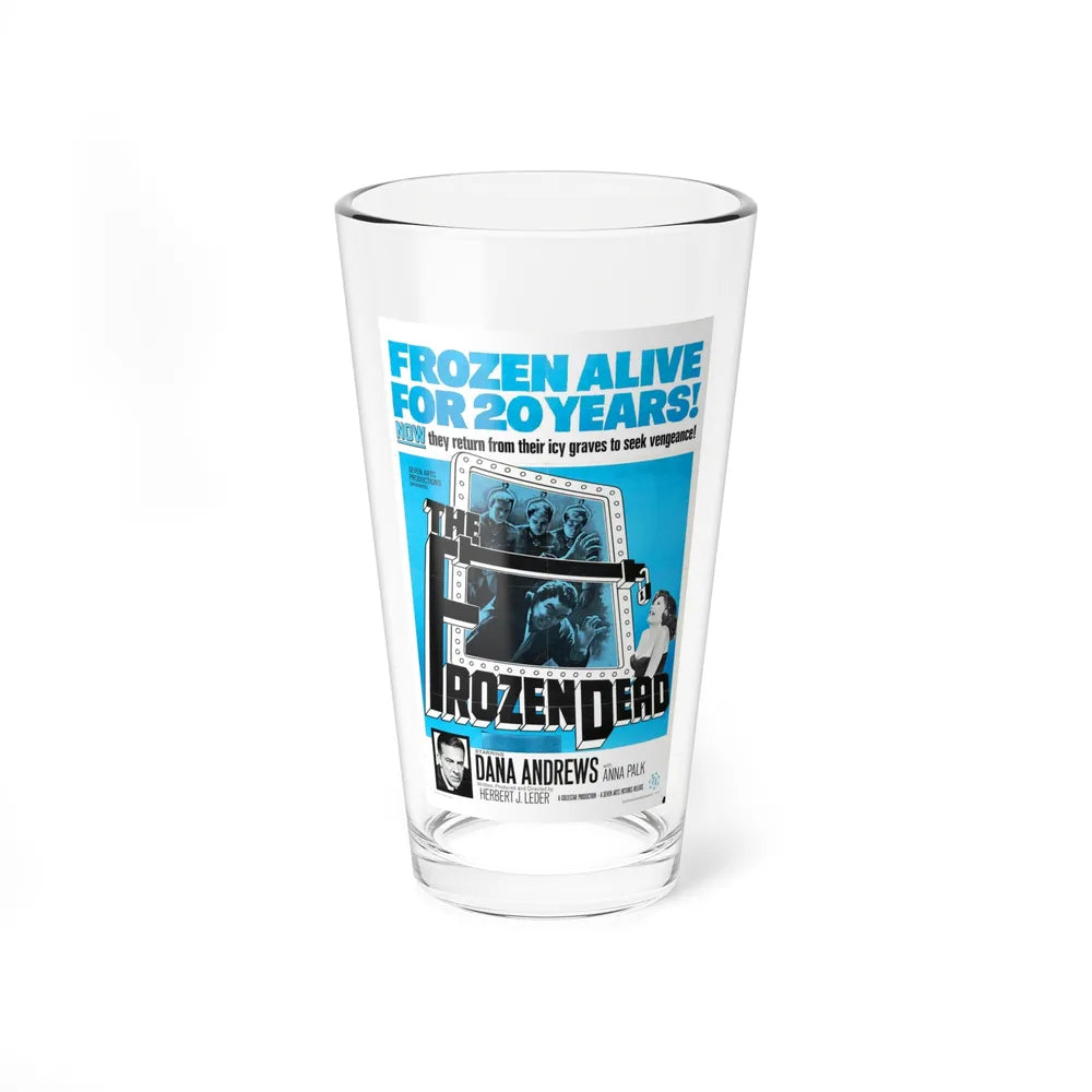 THE FROZEN DEAD 1966 Movie Poster - Pint Glass 16oz-16oz-Go Mug Yourself