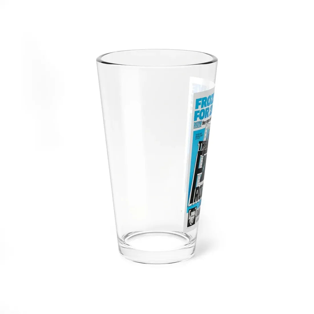 THE FROZEN DEAD 1966 Movie Poster - Pint Glass 16oz - Go Mug Yourself