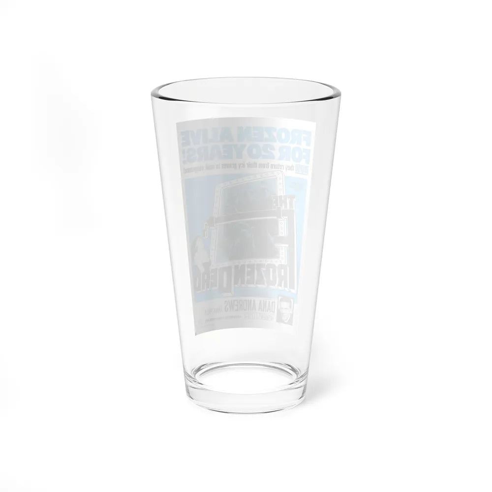 THE FROZEN DEAD 1966 Movie Poster - Pint Glass 16oz-Go Mug Yourself