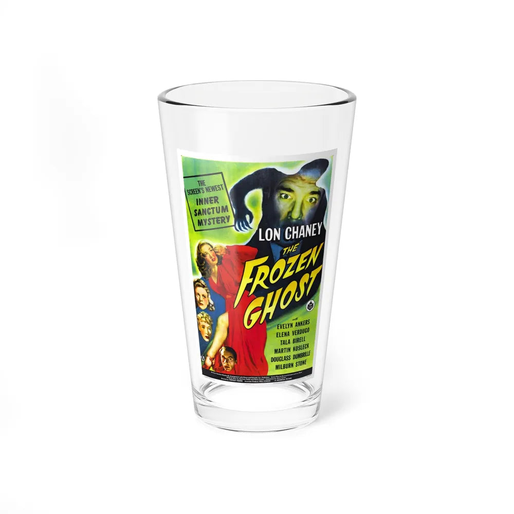 THE FROZEN GHOST 1945 Movie Poster - Pint Glass 16oz-16oz-Go Mug Yourself