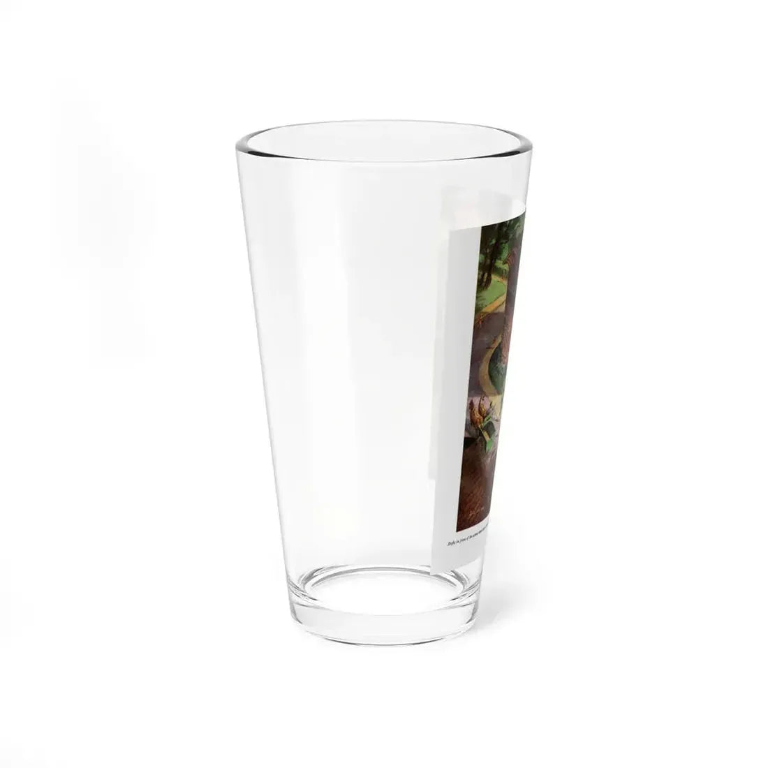 The Frustration of Peggy Allen (1 prize), Cosmopolitan, May 1947 (Magazine Illustration) Pint Glass 16oz - Go Mug Yourself