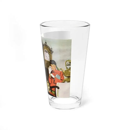 The Frustration of Peggy Allen (3 prize), Cosmopolitan, May 1947 (Magazine Illustration) Pint Glass 16oz - Go Mug Yourself