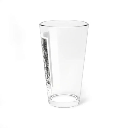 The Fun Farm Murder, Blue Book Magazine, January 1941 (Magazine Illustration) Pint Glass 16oz - Go Mug Yourself