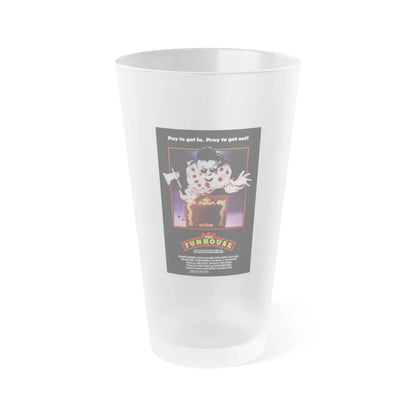 THE FUNHOUSE 1981 Movie Poster - Frosted Pint Glass 16oz-Go Mug Yourself