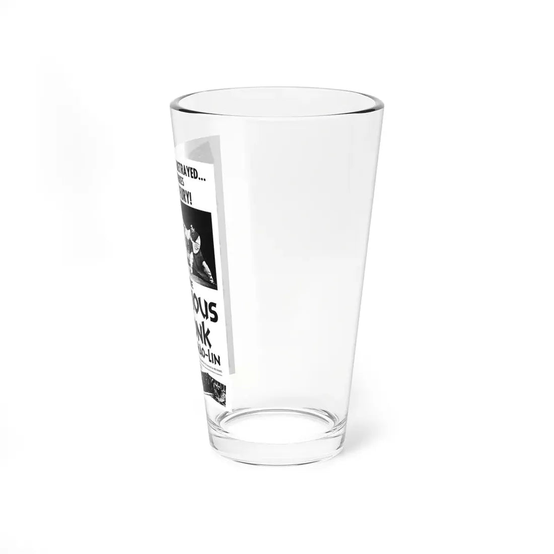 THE FURIOUS MONK FROM SHAO-LIN 1974 Movie Poster - Pint Glass 16oz - Go Mug Yourself