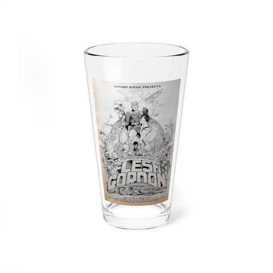 THE FURTHER ADVENTURES OF FLESH GORDON (NEVER PRODUCED) Movie Poster - Pint Glass 16oz-16oz-Go Mug Yourself