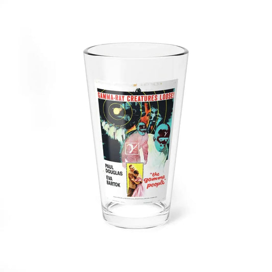 THE GAMMA PEOPLE 1956 Movie Poster - Pint Glass 16oz 16oz - Go Mug Yourself