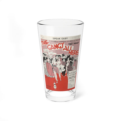 The Gang's All Here, 1931 (Magazine Illustration) Pint Glass 16oz-16oz-Go Mug Yourself