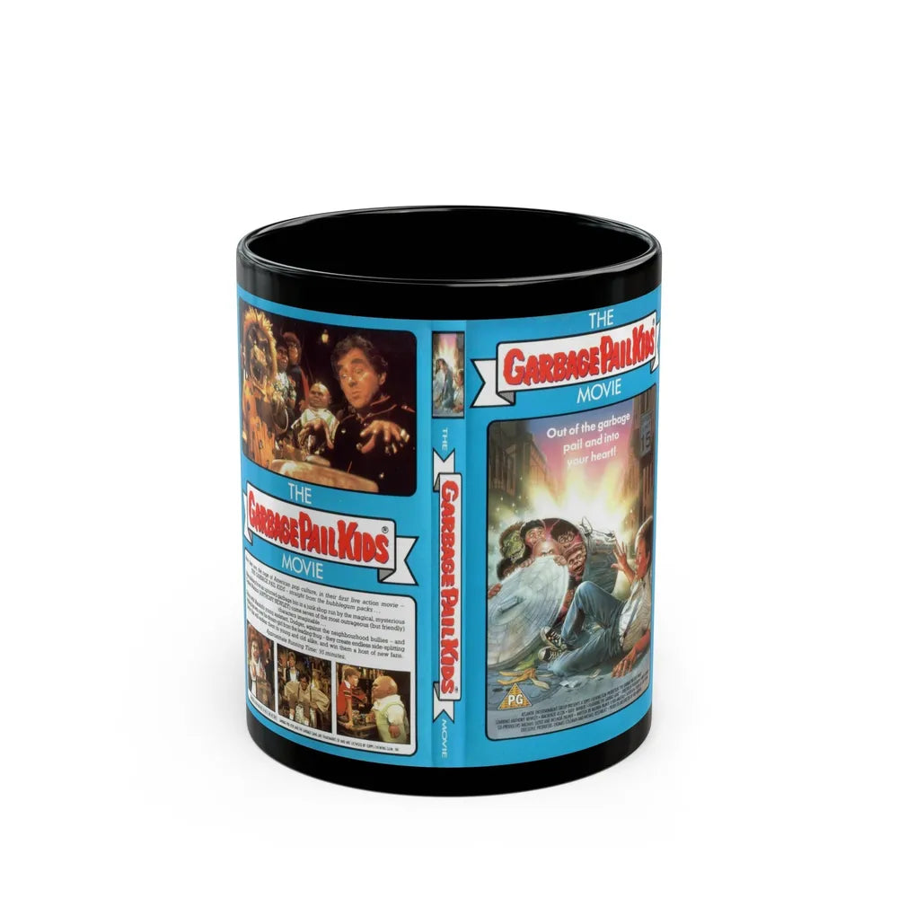 THE GARBAGE PAIL KIDS MOVIE (VHS COVER) - Black Coffee Mug-11oz-Go Mug Yourself