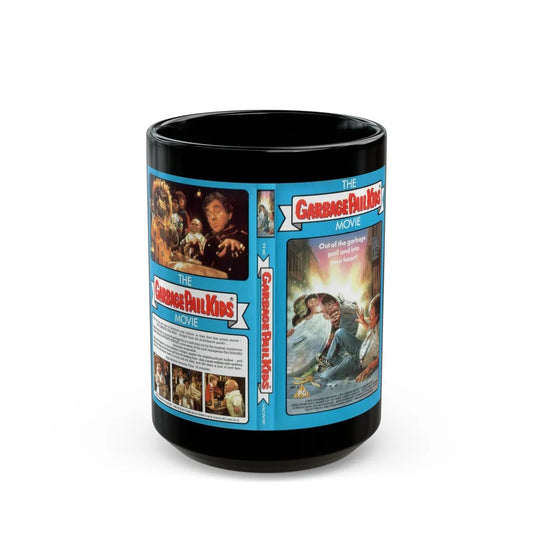 THE GARBAGE PAIL KIDS MOVIE (VHS COVER) - Black Coffee Mug-15oz-Go Mug Yourself