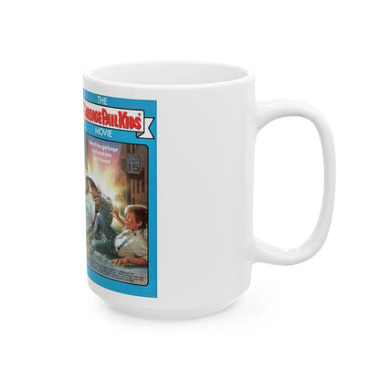 THE GARBAGE PAIL KIDS MOVIE (VHS COVER) - White Coffee Mug-Go Mug Yourself