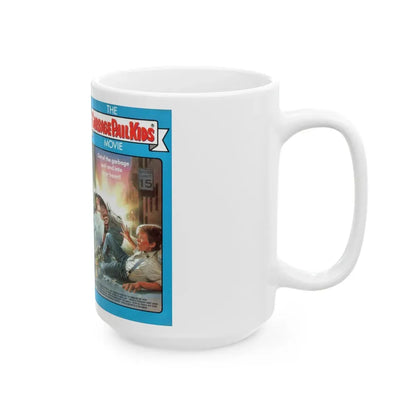 THE GARBAGE PAIL KIDS MOVIE (VHS COVER) - White Coffee Mug - Go Mug Yourself