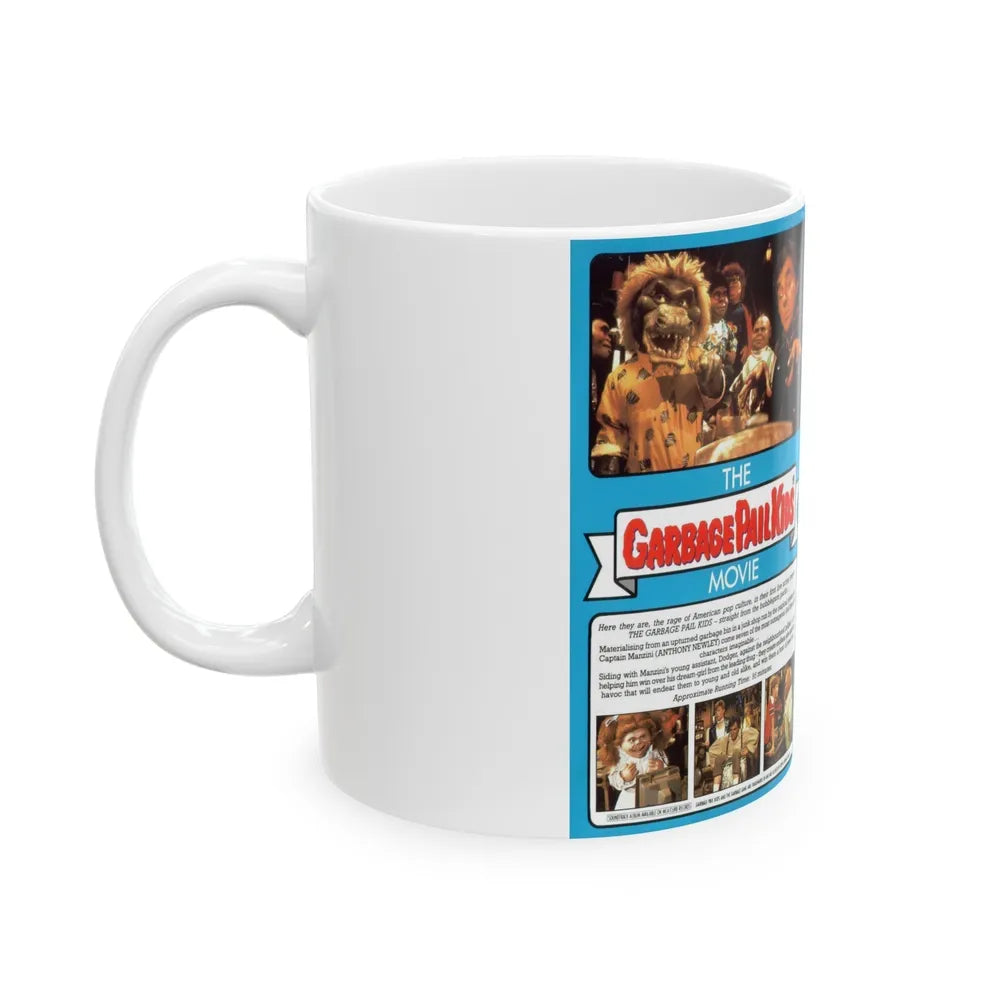 THE GARBAGE PAIL KIDS MOVIE (VHS COVER) - White Coffee Mug-Go Mug Yourself