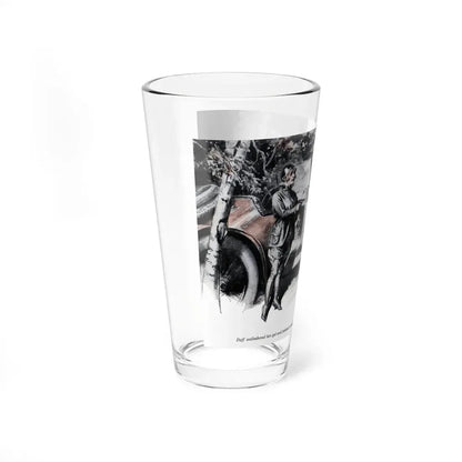 The Gas Girl (2), Photoplay magazine, August 1917 (Magazine Illustration) Pint Glass 16oz - Go Mug Yourself