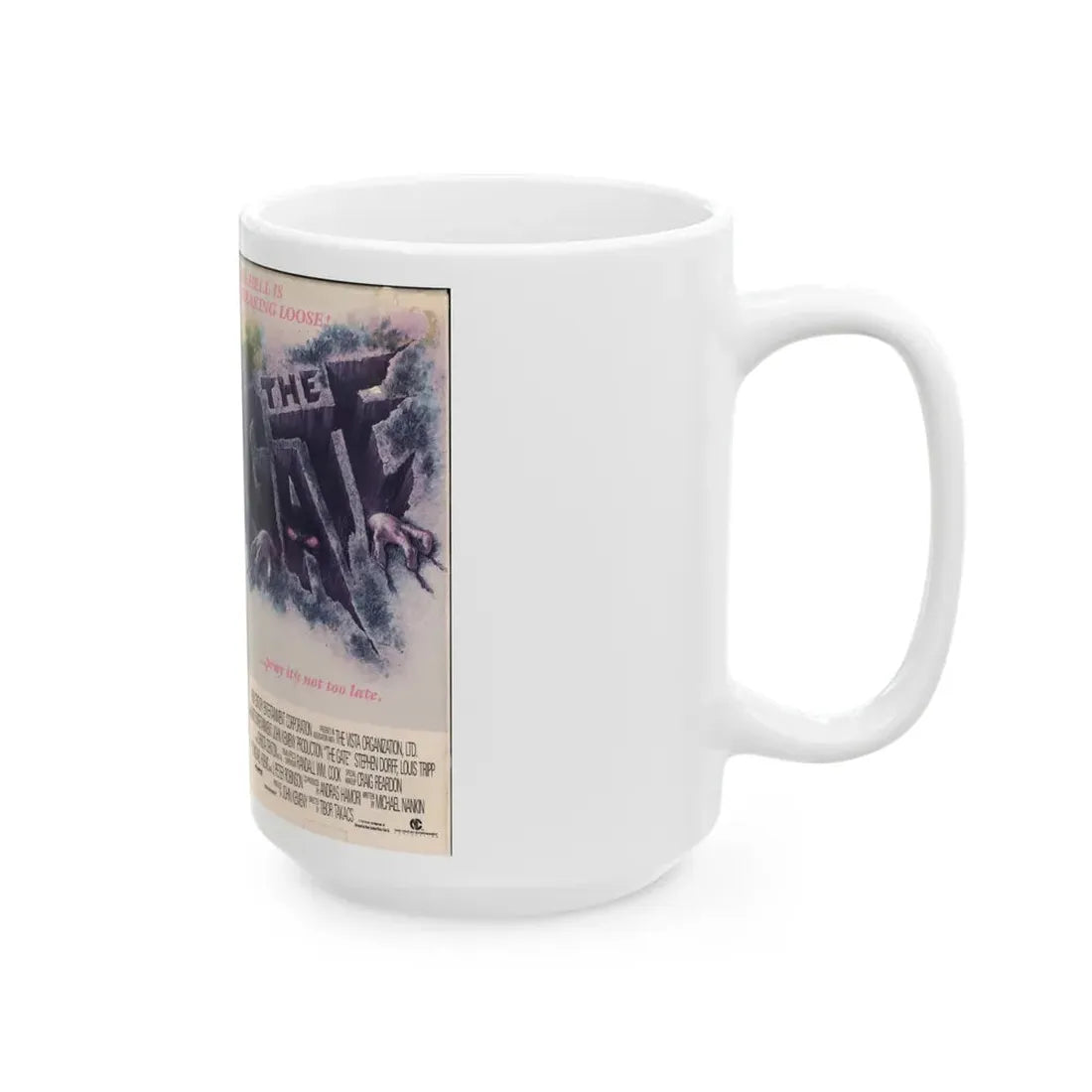THE GATE (VHS COVER) - White Coffee Mug - Go Mug Yourself