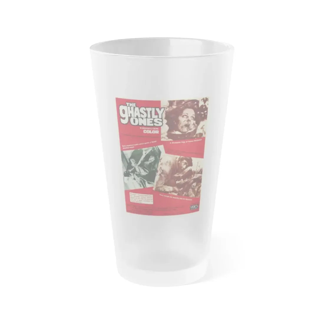 THE GHASTLY ONES (2) 1968 Movie Poster - Frosted Pint Glass 16oz Default Title - Go Mug Yourself