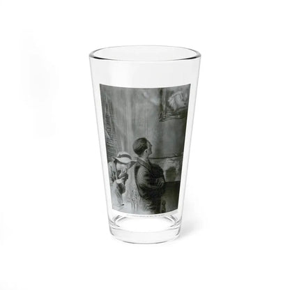 The Ghost Garden, Harper's Bazaar, September 1917 (Magazine Illustration) Pint Glass 16oz 16oz - Go Mug Yourself