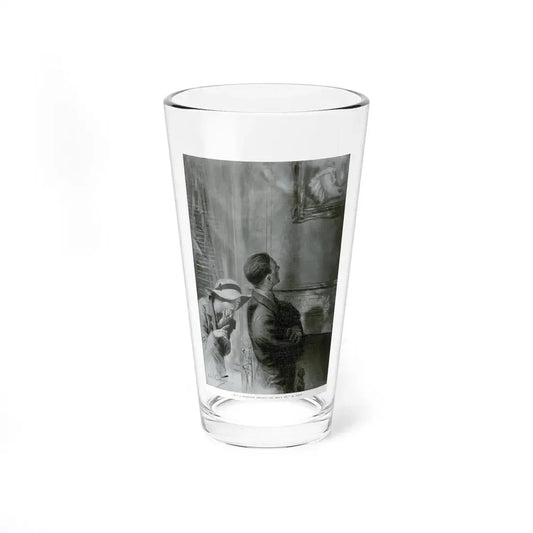 The Ghost Garden, Harper's Bazaar, September 1917 (Magazine Illustration) Pint Glass 16oz 16oz - Go Mug Yourself
