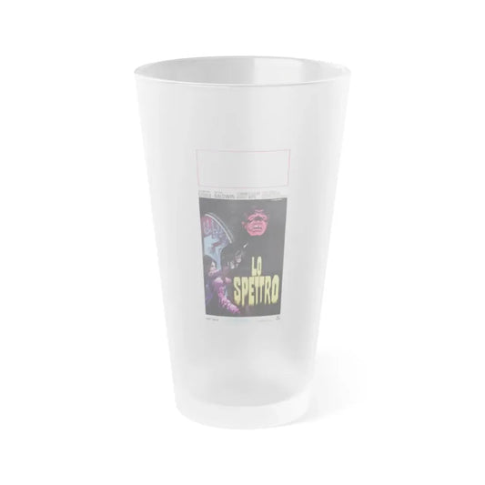 THE GHOST (ITALIAN) 1963 Movie Poster - Frosted Pint Glass 16oz 16oz Frosted - Go Mug Yourself