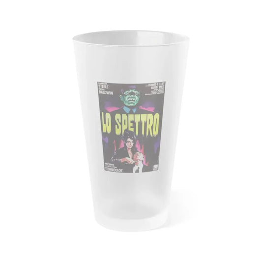 THE GHOST (ITALIAN) 3 1963 Movie Poster - Frosted Pint Glass 16oz 16oz Frosted - Go Mug Yourself