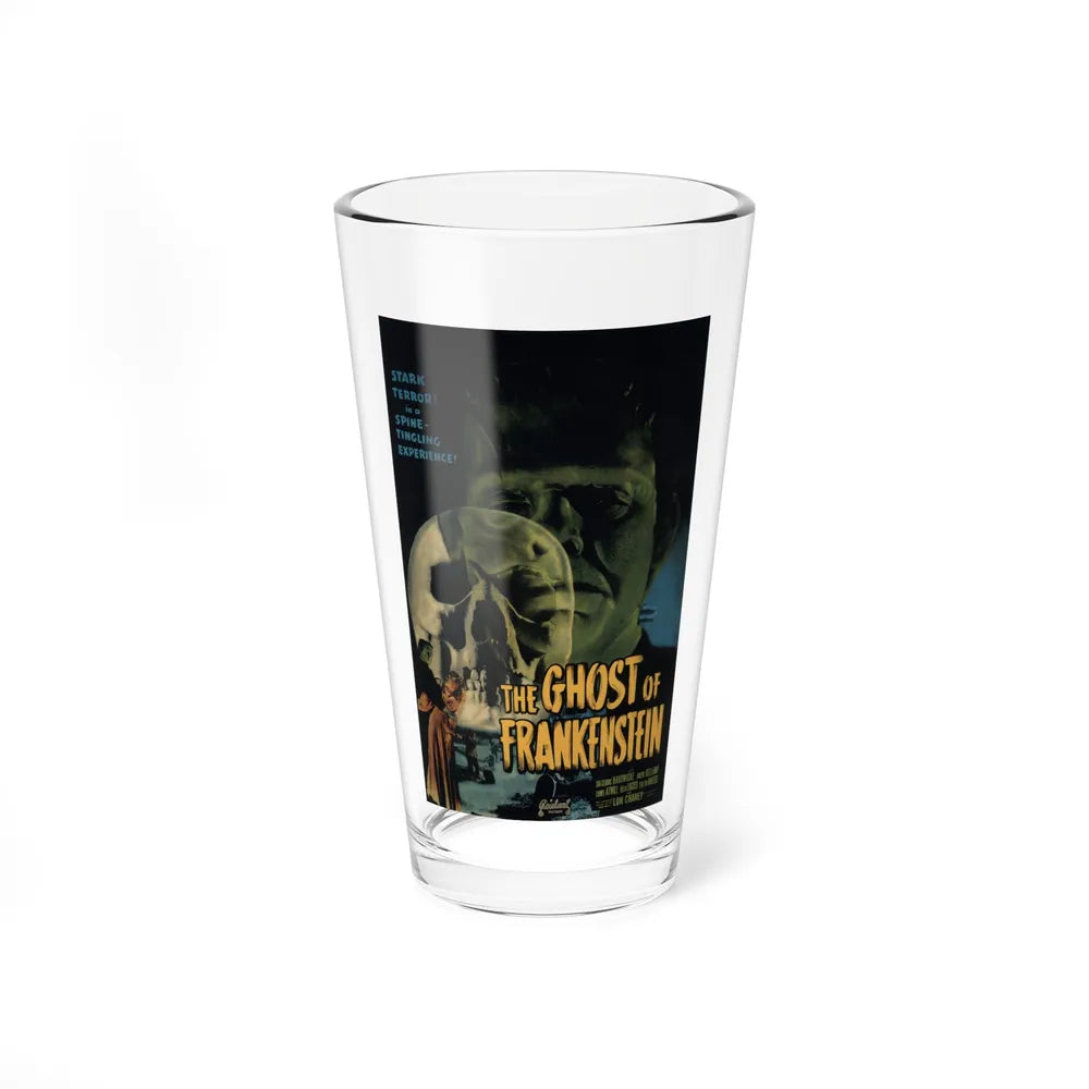 THE GHOST OF FRANKENSTEIN 1942 Movie Poster - Pint Glass 16oz-16oz-Go Mug Yourself