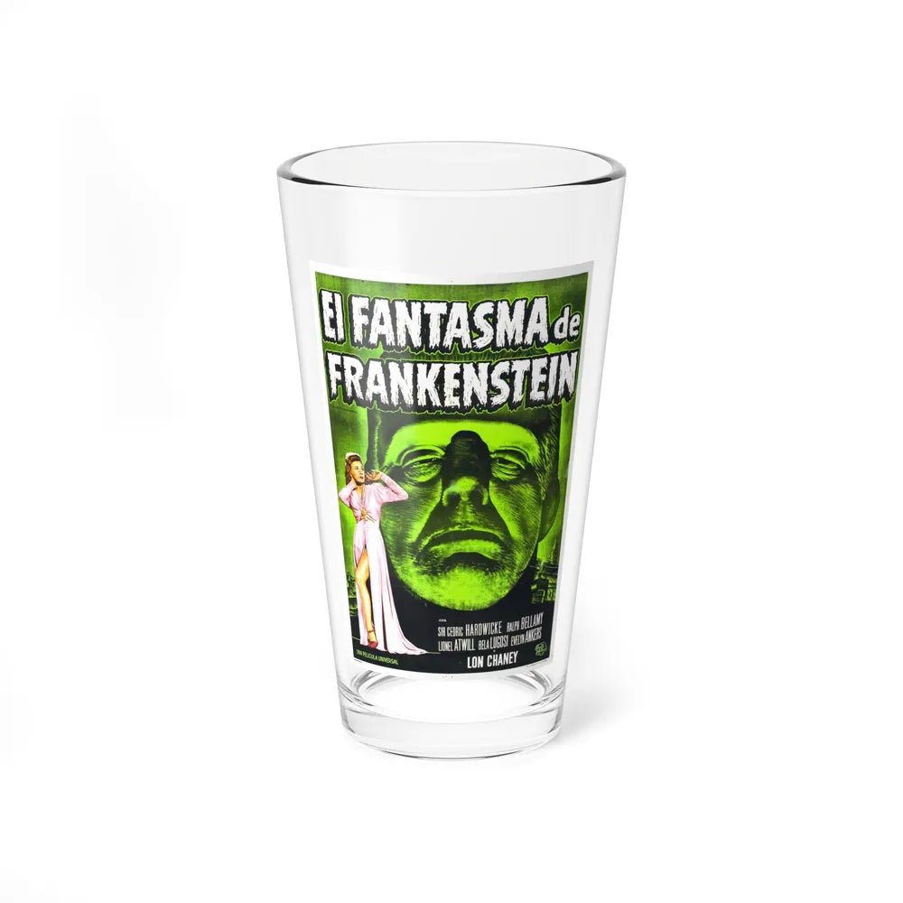 THE GHOST OF FRANKENSTEIN (SPANISH) 1942 Movie Poster - Pint Glass 16oz-16oz-Go Mug Yourself