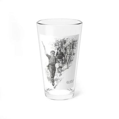 The Ghost of the Glimmerglass (1), St. Nicholas magazine, January 1927 (Magazine Illustration) Pint Glass 16oz 16oz - Go Mug Yourself