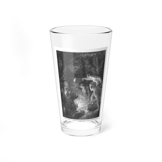 The Ghost of the Glimmerglass (2), St. Nicholas magazine, January 1927 (Magazine Illustration) Pint Glass 16oz 16oz - Go Mug Yourself