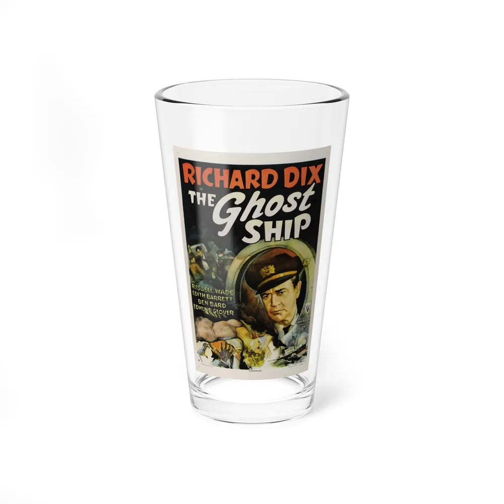 THE GHOST SHIP 1943 Movie Poster - Pint Glass 16oz-16oz-Go Mug Yourself