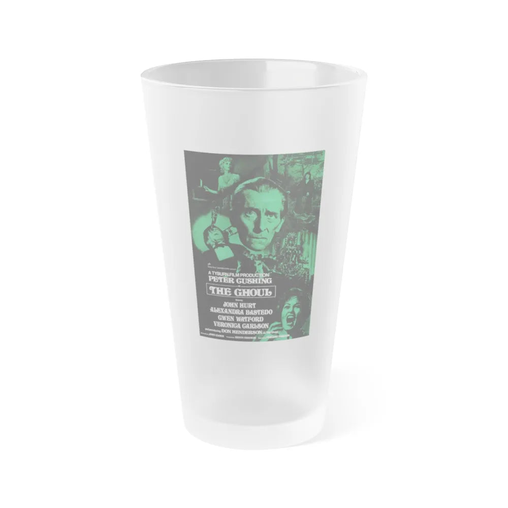 THE GHOUL 1975 Movie Poster - Frosted Pint Glass 16oz-16oz-Frosted-Go Mug Yourself